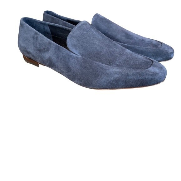 NWOB Vince | Brette Suede Easy Loafers Navy Blue 6.5 - Picture 5 of 11